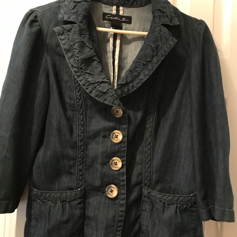 Christiana Zinn Jean jacket.